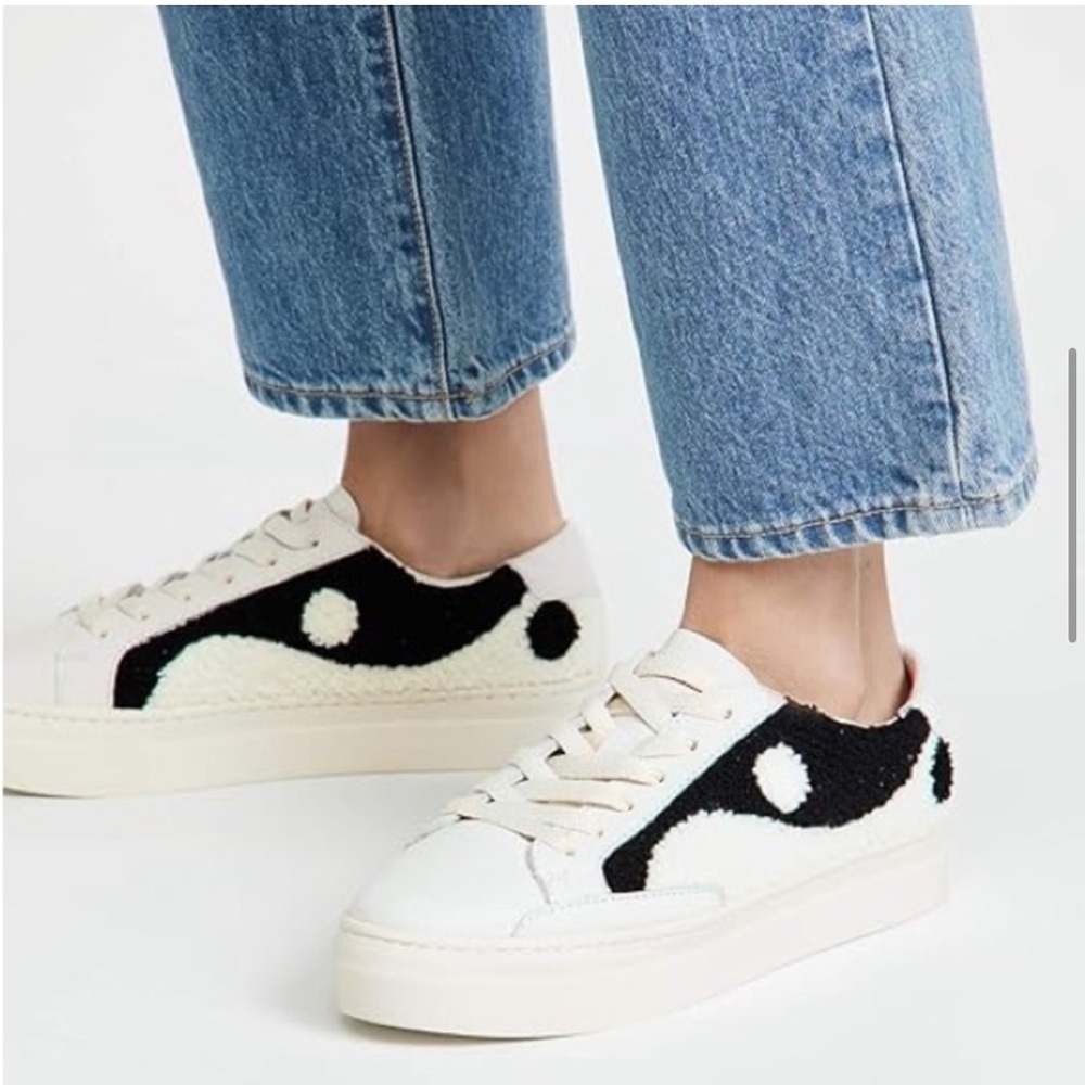 Soludos Yin-Yang Sneakers Platform Size 8.5